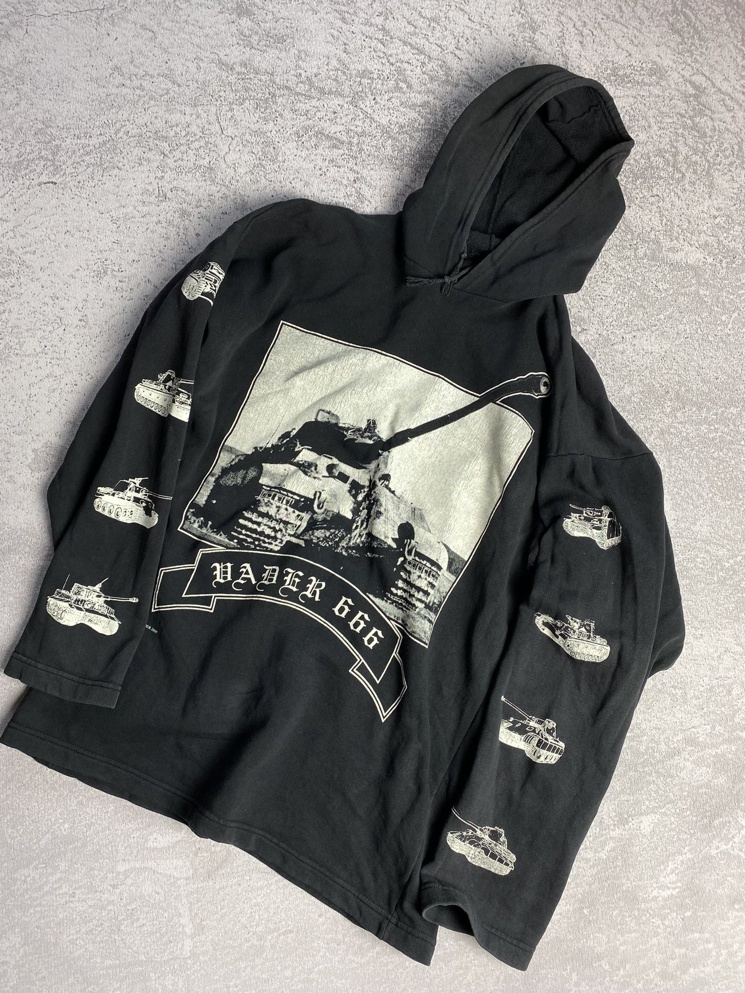 Band Tees × Vintage Rare Vintage Hoodie Vader 2000 00s metal band tee Size US L / EU 52-54 / 3 - 1 Thumbnail