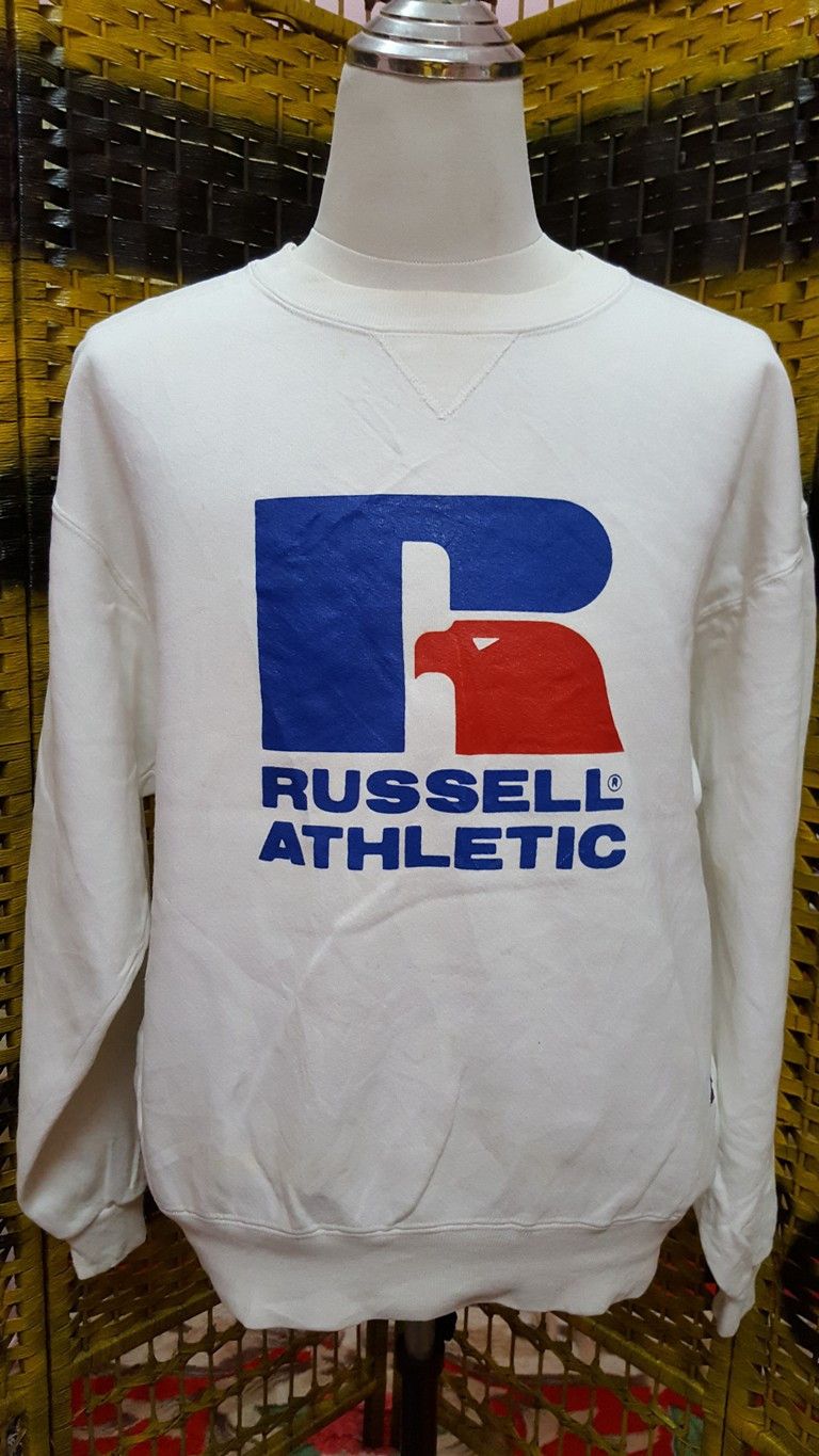 Russell Athletic RUSSELL ATHLETIC / Big logo / very nice vintage ...