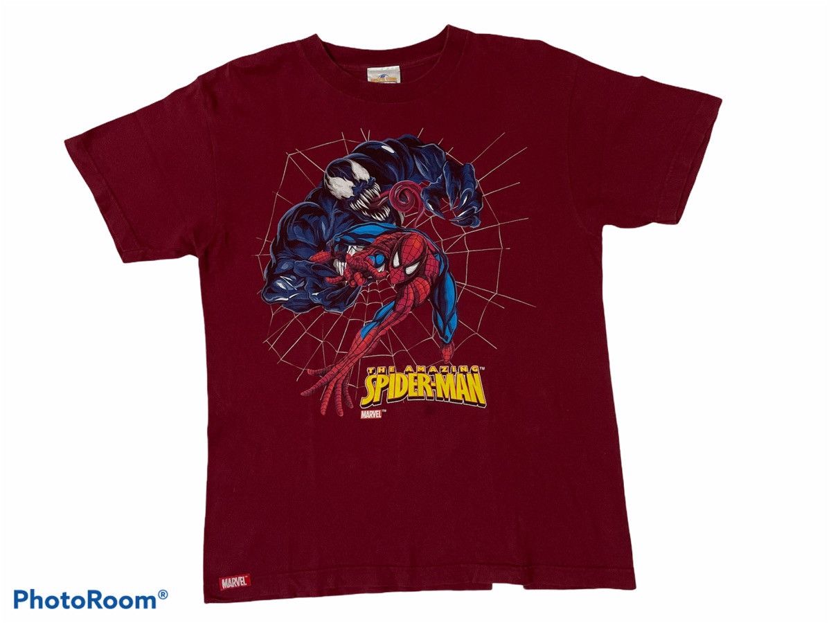 DC Comics Vintage Y2k 2007 Spiderman X Venom Movie T Shirt Size US M / EU 48-50 / 2 - 1 Thumbnail