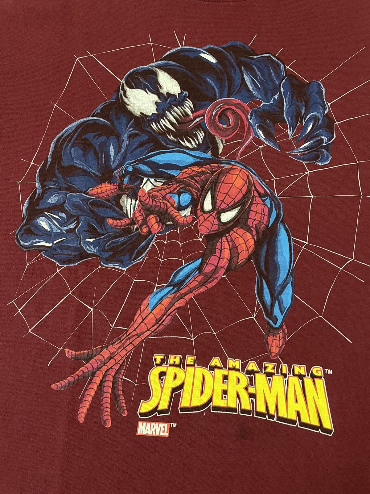 DC Comics Vintage Y2k 2007 Spiderman X Venom Movie T Shirt Size US M / EU 48-50 / 2 - 3 Thumbnail