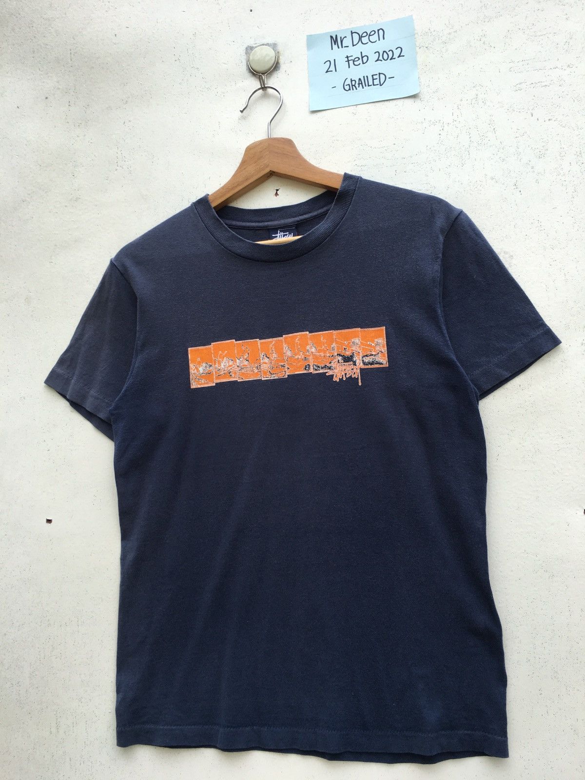 Stussy Vintage Rare Stussy Printed Tshirt Size US S / EU 44-46 / 1 - 4 Thumbnail