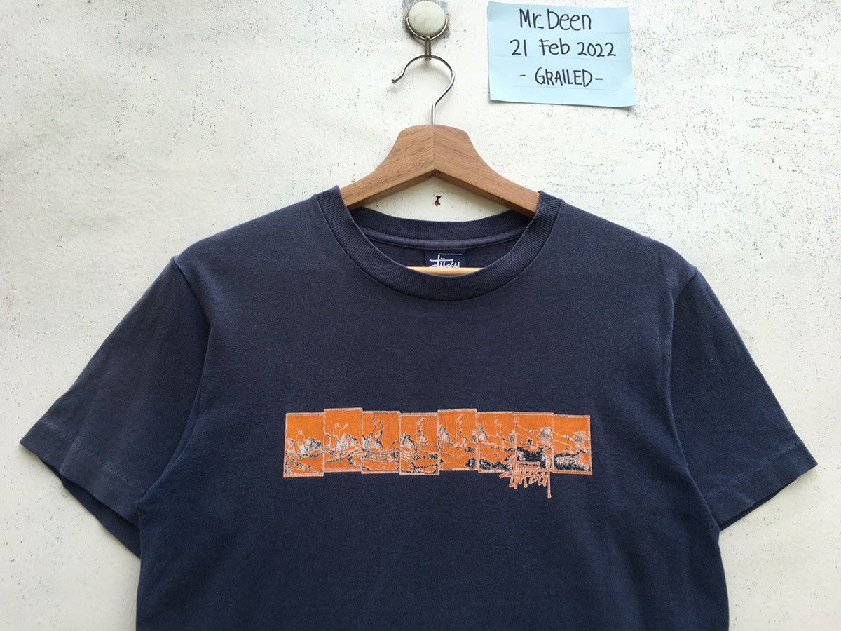 Stussy Vintage Rare Stussy Printed Tshirt Size US S / EU 44-46 / 1 - 1 Thumbnail
