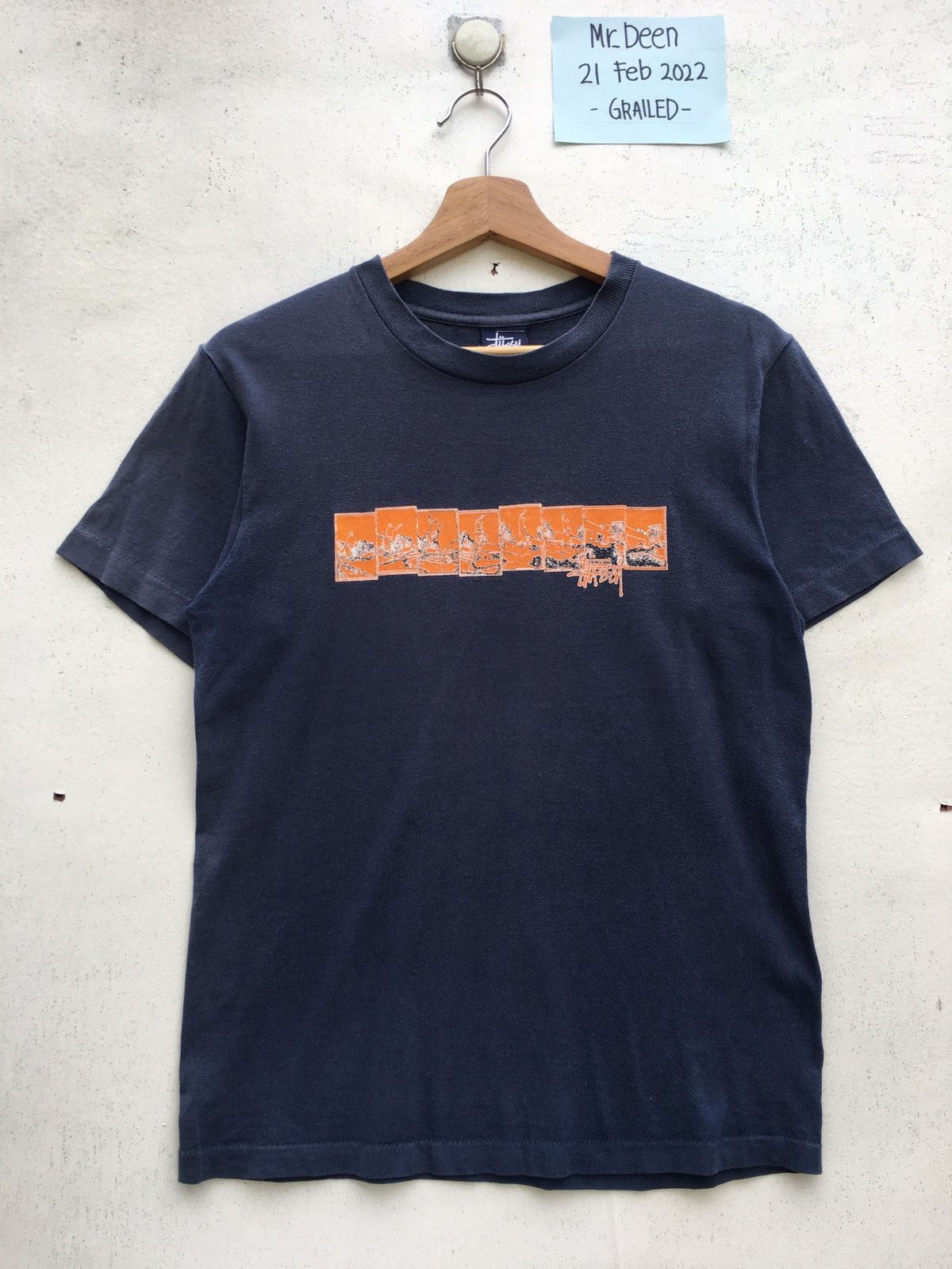 Stussy Vintage Rare Stussy Printed Tshirt Size US S / EU 44-46 / 1 - 2 Thumbnail