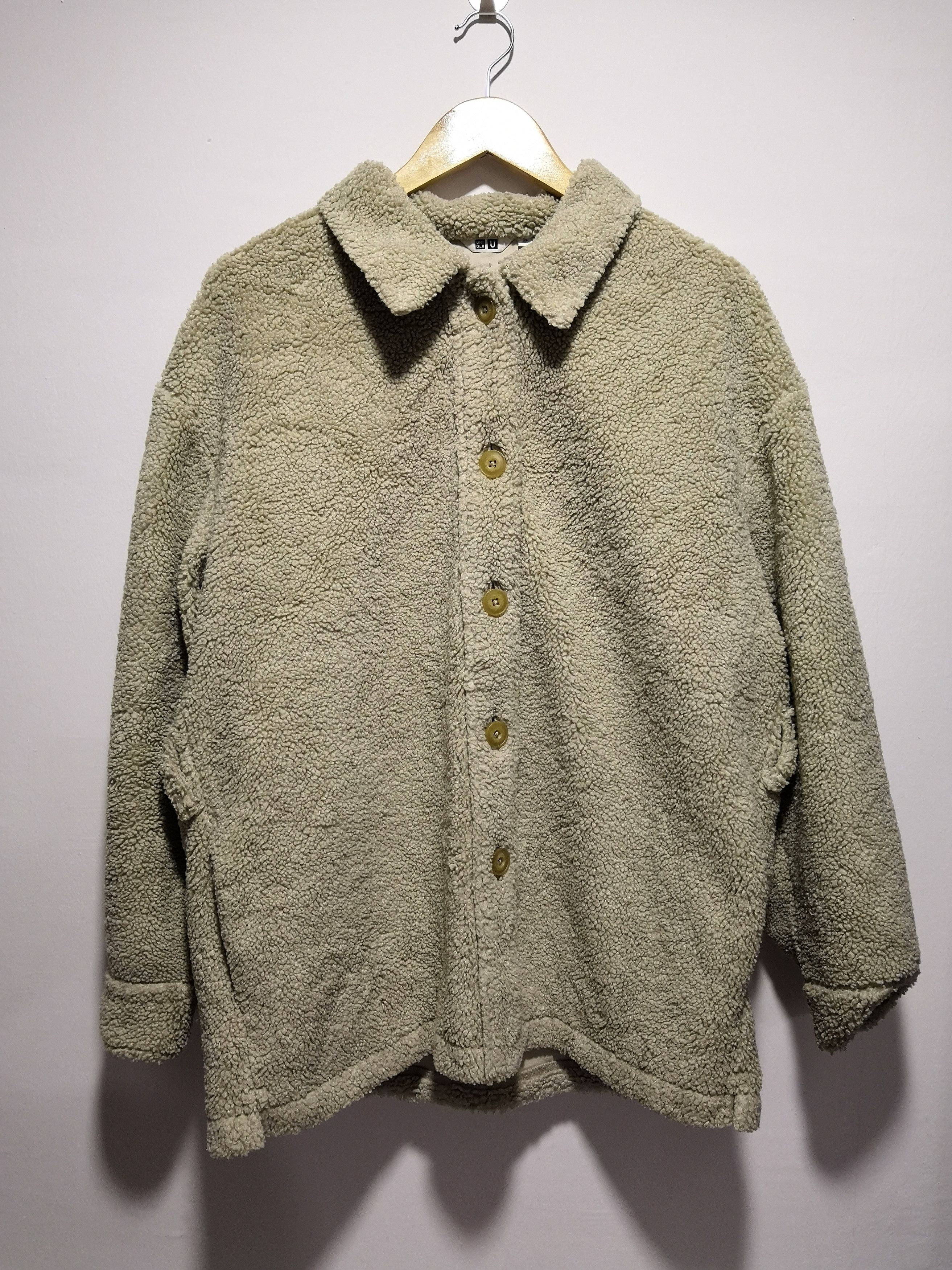 image of U X Lemaire Fleece Jacket, Men's (Size XL)