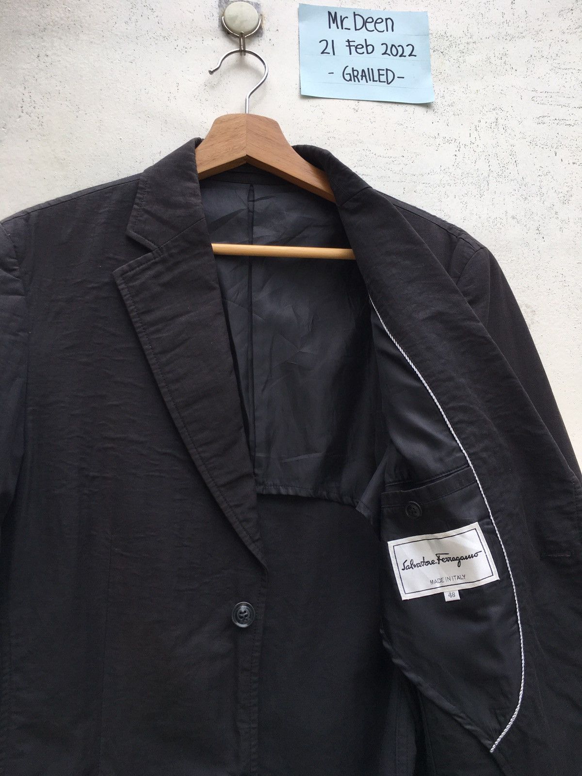 Salvatore Ferragamo Rare Vintage Salvatore Ferragamo Blazer Size 34R - 1 Thumbnail