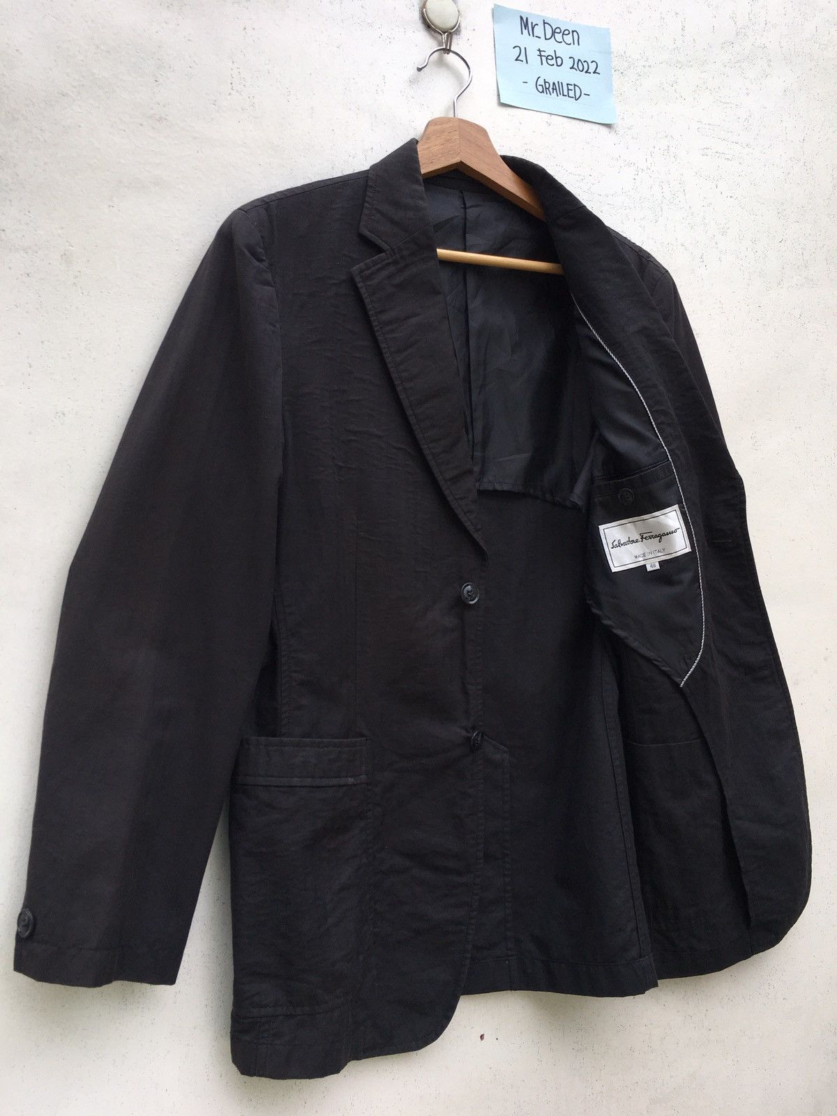Salvatore Ferragamo Rare Vintage Salvatore Ferragamo Blazer Size 34R - 9 Thumbnail