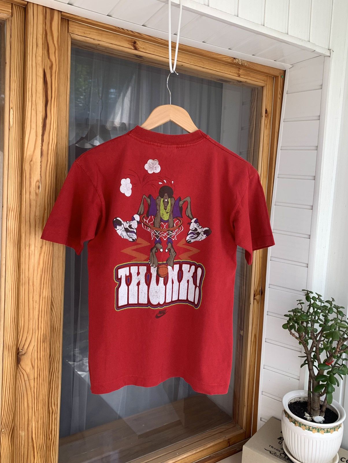 Vintage Nike Vintage 90s KEEP ON DUNKING T-Shirt Size S Size US S / EU 44-46 / 1 - 4 Thumbnail