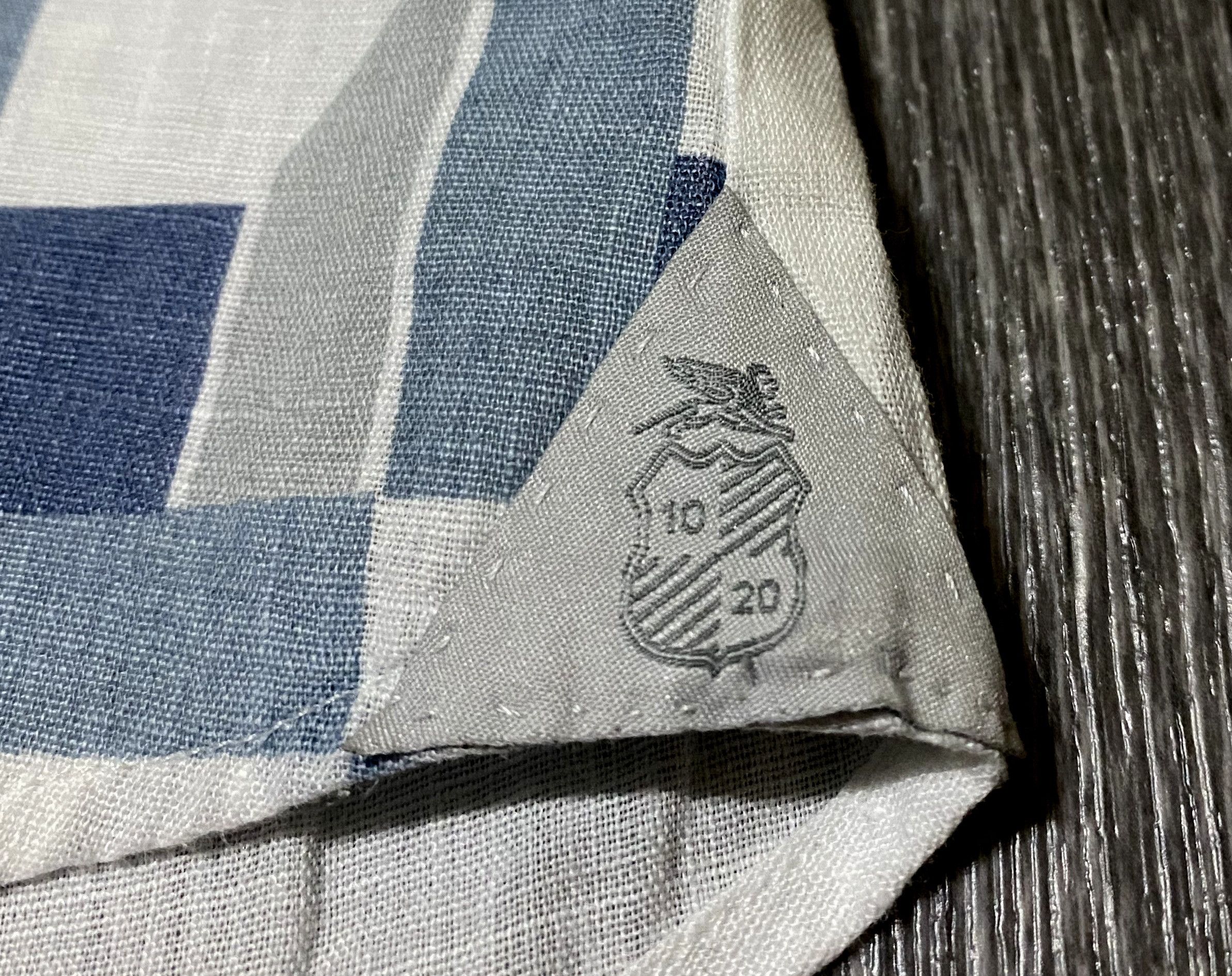 Cortigiani Cortigiani Linen Multicolor Print Long Sleeve Casual Shirt Size US M / EU 48-50 / 2 - 7 Thumbnail