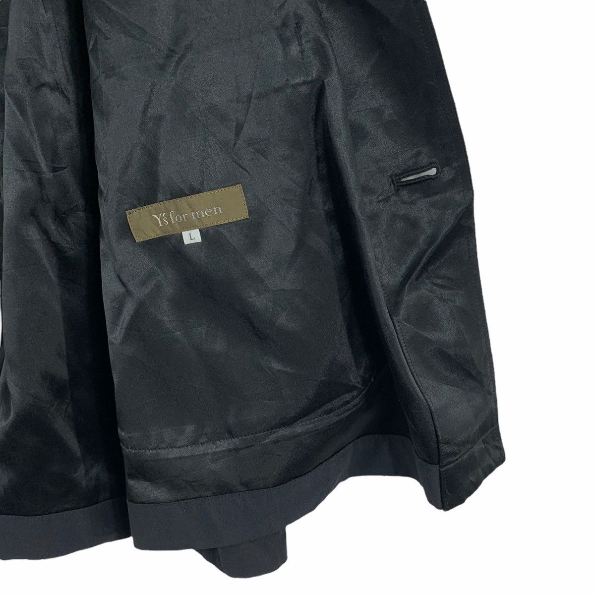 Y's for Men × Yohji Yamamoto Japanese Brand Y’s For Men Long Button Jacket Size US L / EU 52-54 / 3 - 7 Thumbnail