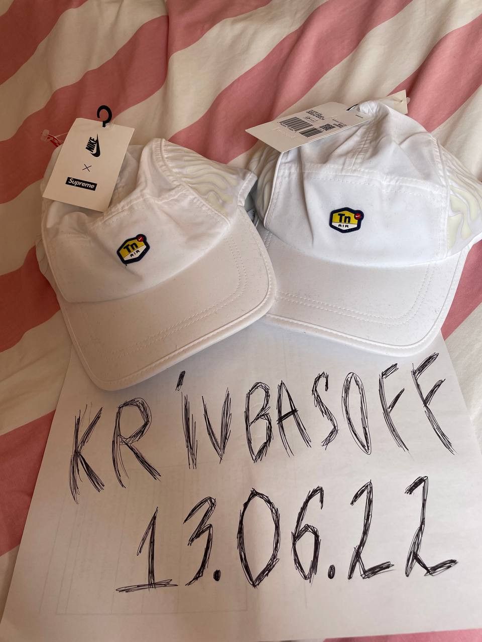 Supreme Supreme x Nike Air Max Plus Running Hat | Grailed