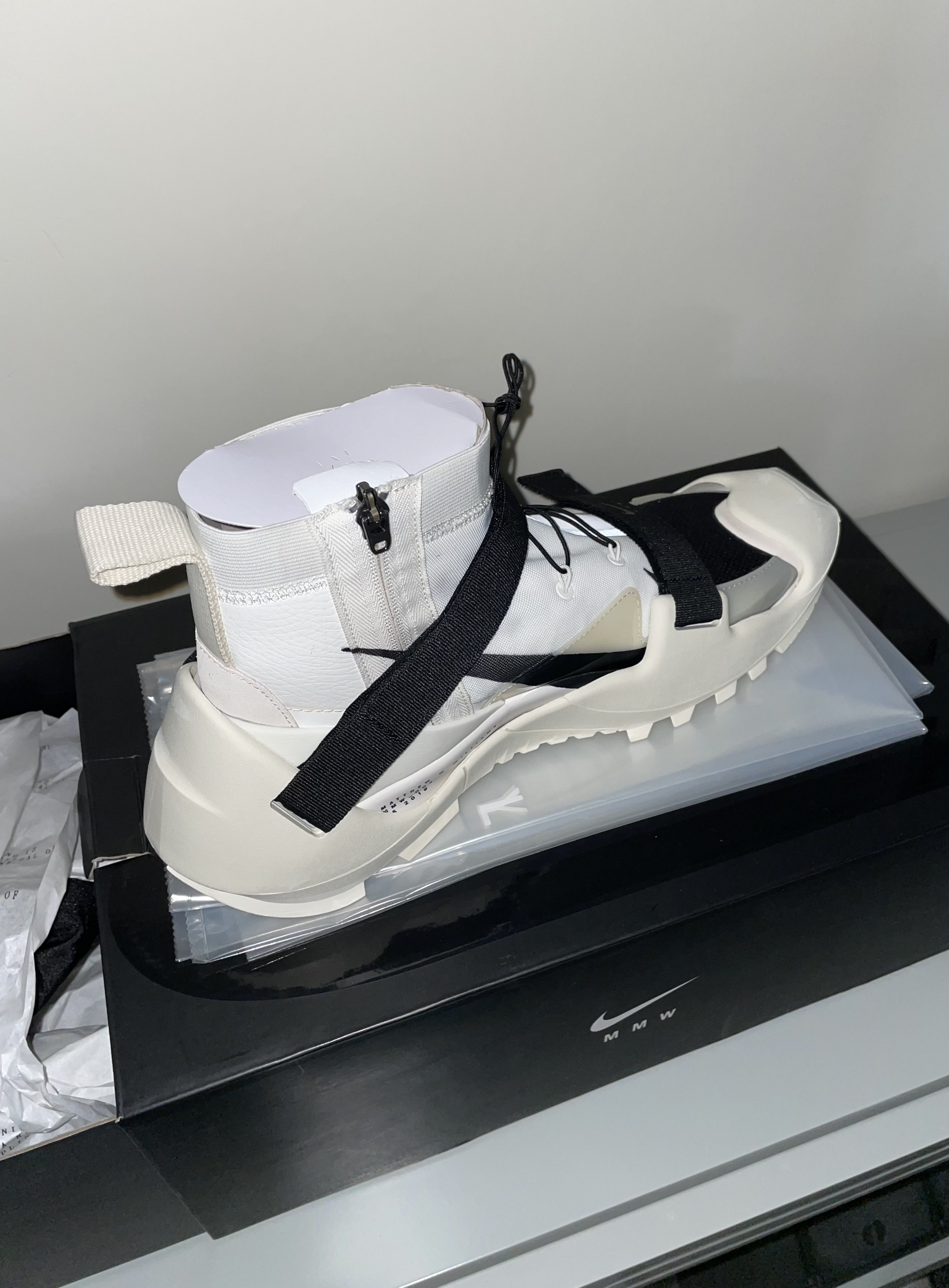MMW × Nike [Brand new] Nike x MMW Free TR 3 SP Ivory/ Sail Black Size US 10 / EU 43 - 9 Thumbnail
