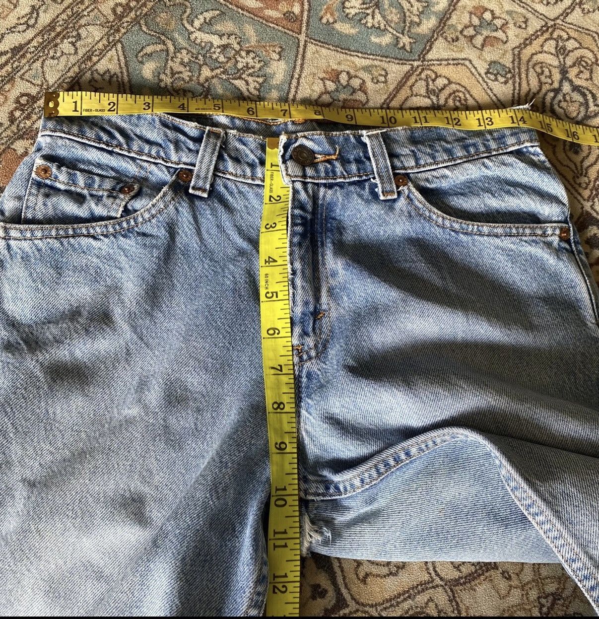 Levi's Vintage Levis 517 Flare Jeans Lightwash Hedi Slimane Size US 29 - 21 Thumbnail