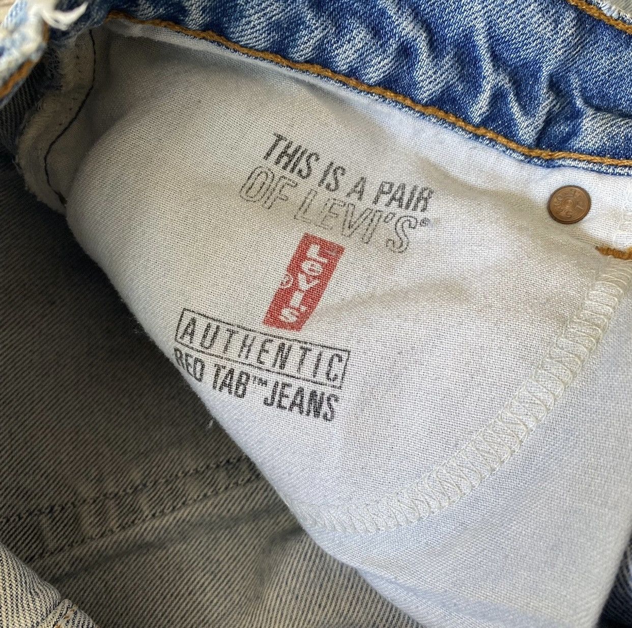 Levi's Vintage Levis 517 Flare Jeans Lightwash Hedi Slimane Size US 29 - 20 Thumbnail