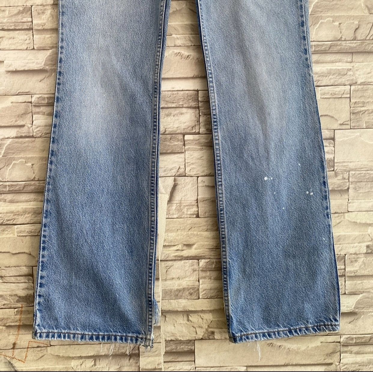 Levi's Vintage Levis 517 Flare Jeans Lightwash Hedi Slimane Size US 29 - 8 Thumbnail