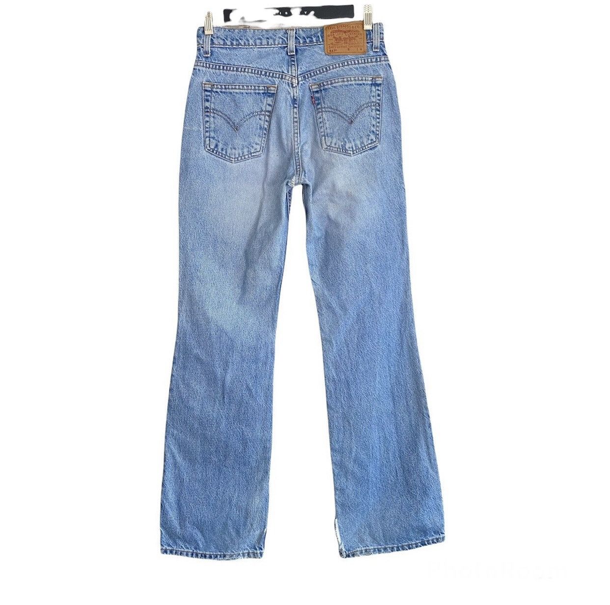 Levi's Vintage Levis 517 Flare Jeans Lightwash Hedi Slimane Size US 29 - 2 Thumbnail