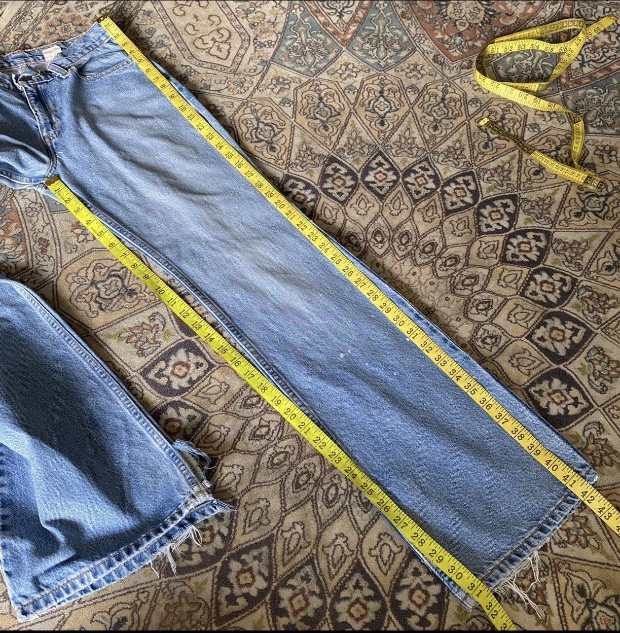 Levi's Vintage Levis 517 Flare Jeans Lightwash Hedi Slimane Size US 29 - 22 Thumbnail