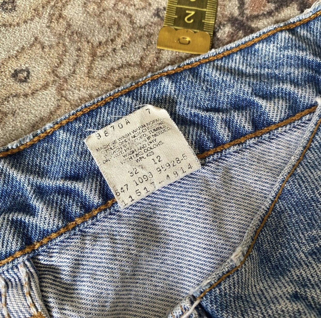 Levi's Vintage Levis 517 Flare Jeans Lightwash Hedi Slimane Size US 29 - 18 Thumbnail