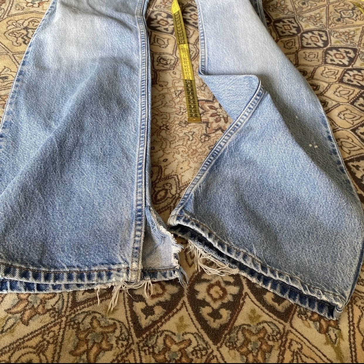 Levi's Vintage Levis 517 Flare Jeans Lightwash Hedi Slimane Size US 29 - 16 Thumbnail