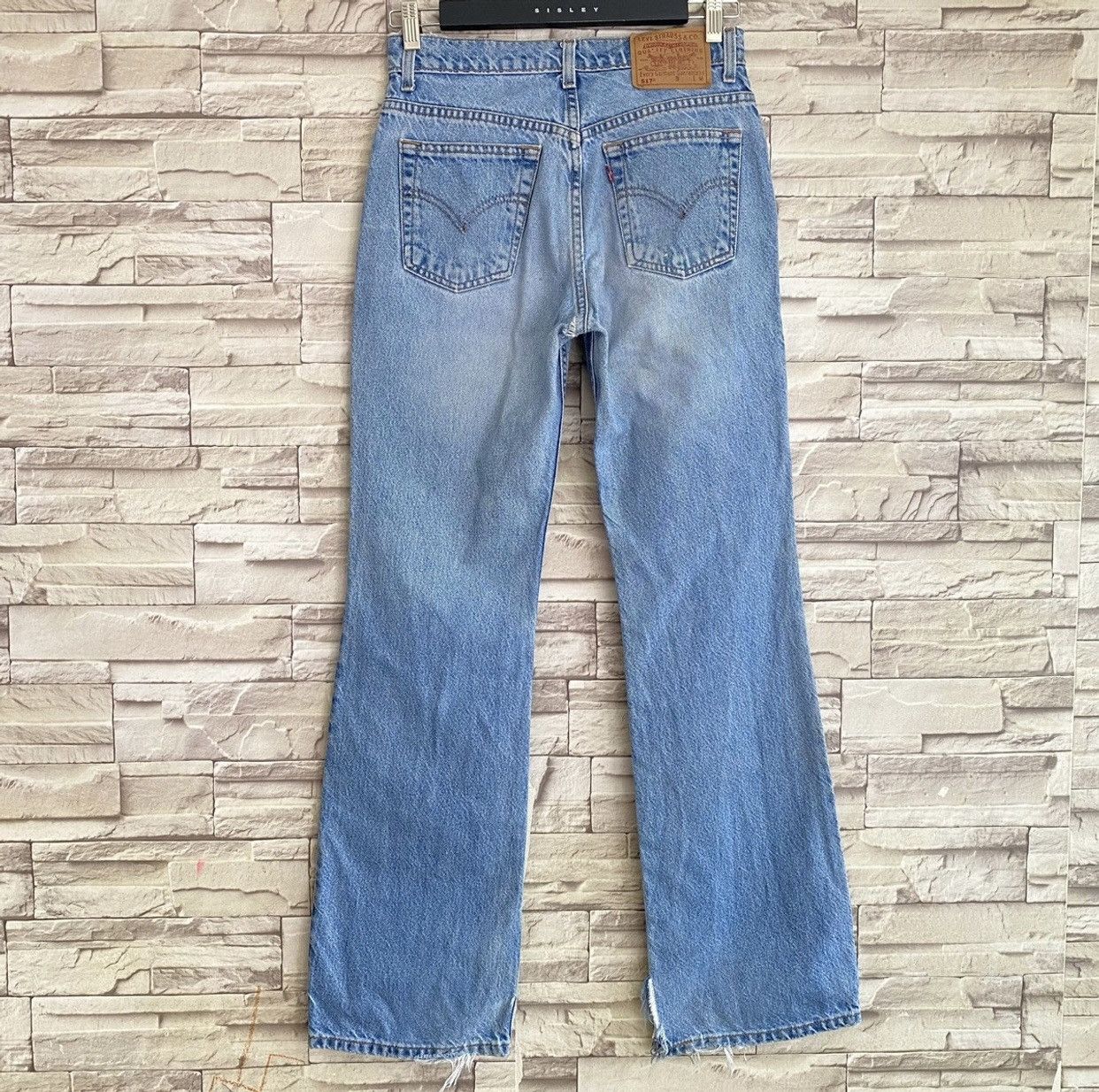 Levi's Vintage Levis 517 Flare Jeans Lightwash Hedi Slimane Size US 29 - 9 Thumbnail