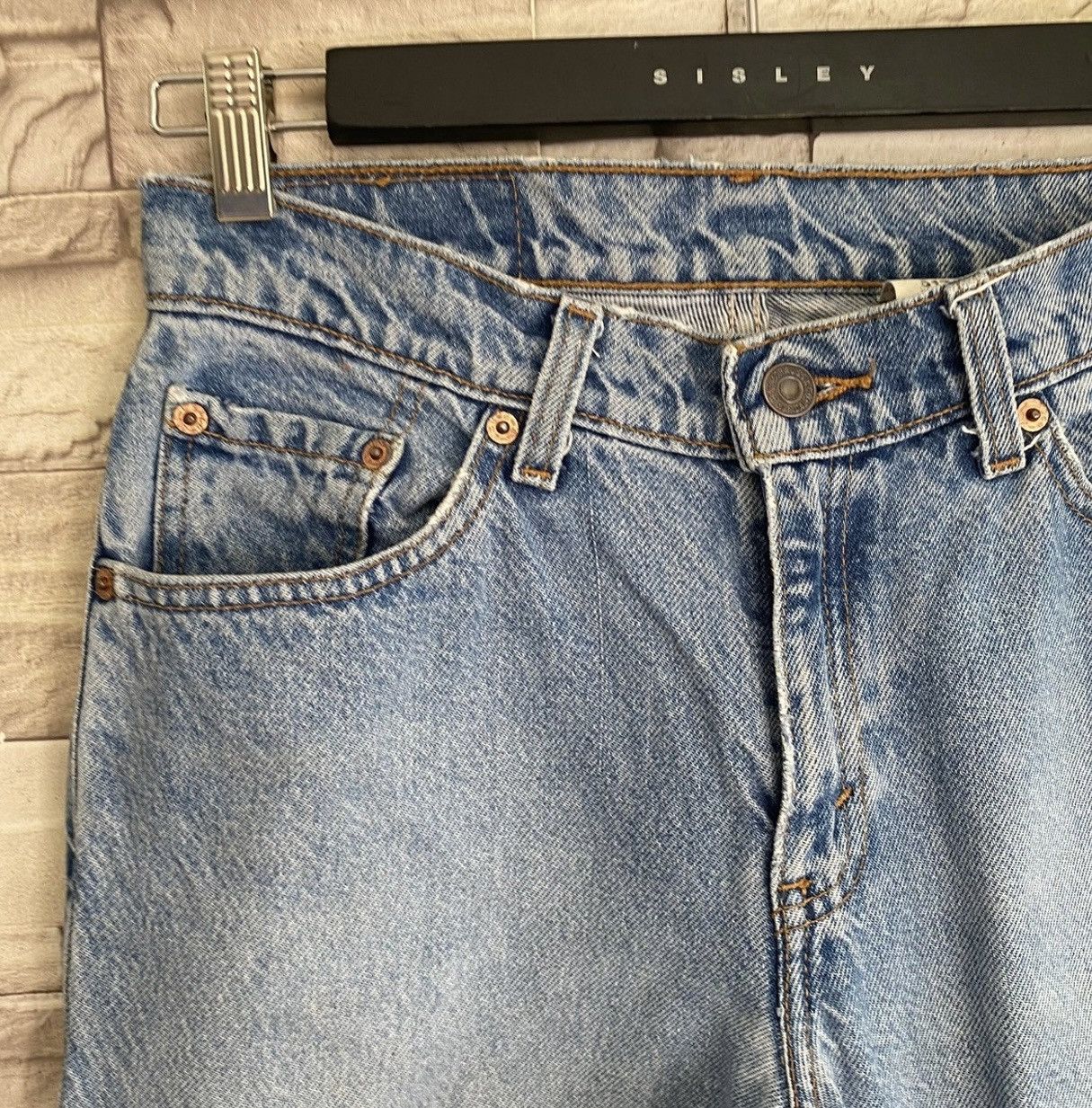 Levi's Vintage Levis 517 Flare Jeans Lightwash Hedi Slimane Size US 29 - 5 Thumbnail