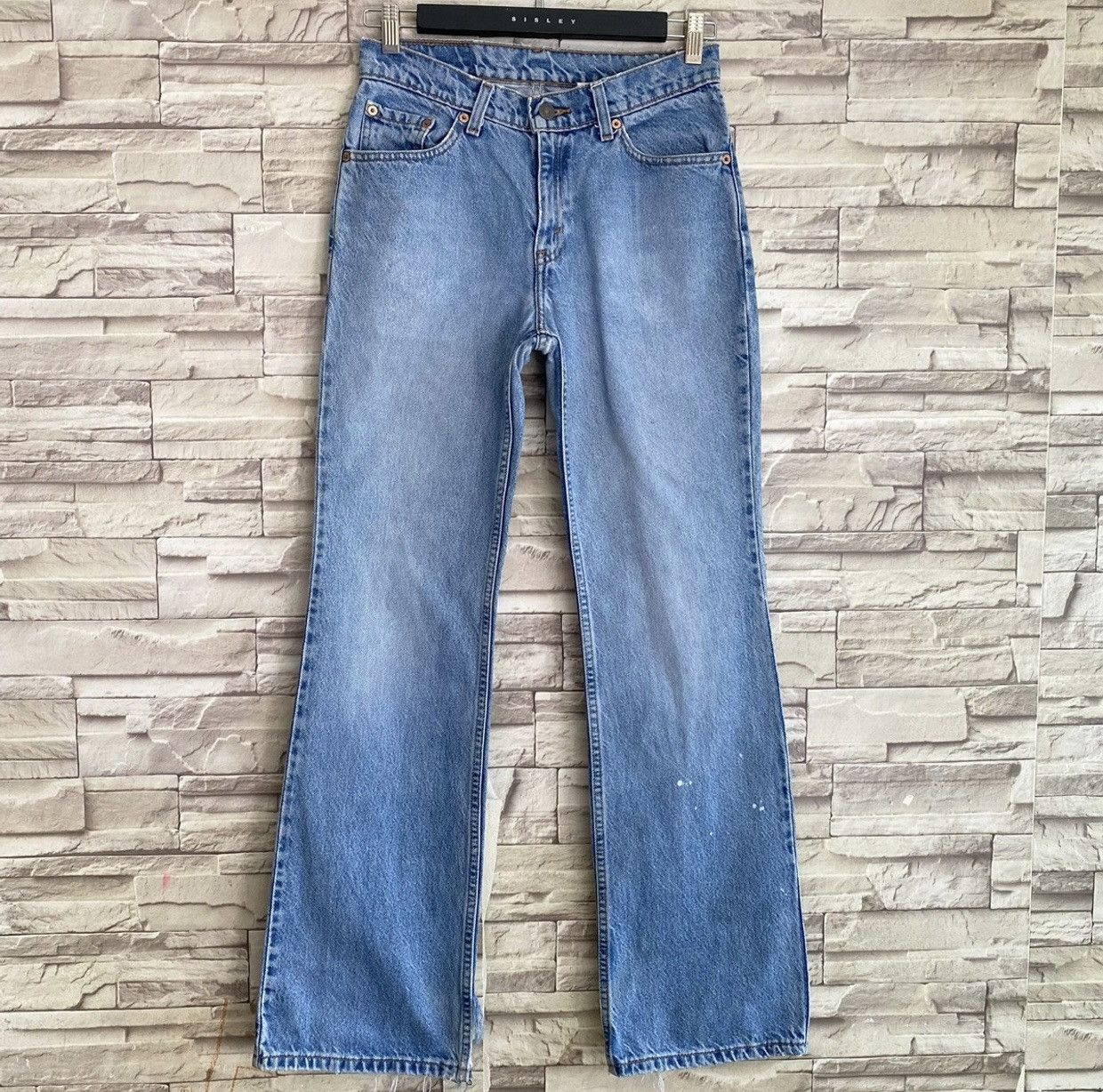 Levi's Vintage Levis 517 Flare Jeans Lightwash Hedi Slimane Size US 29 - 3 Thumbnail