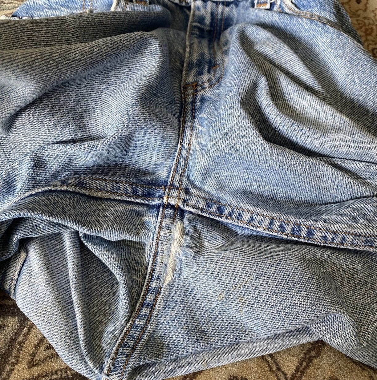 Levi's Vintage Levis 517 Flare Jeans Lightwash Hedi Slimane Size US 29 - 15 Thumbnail
