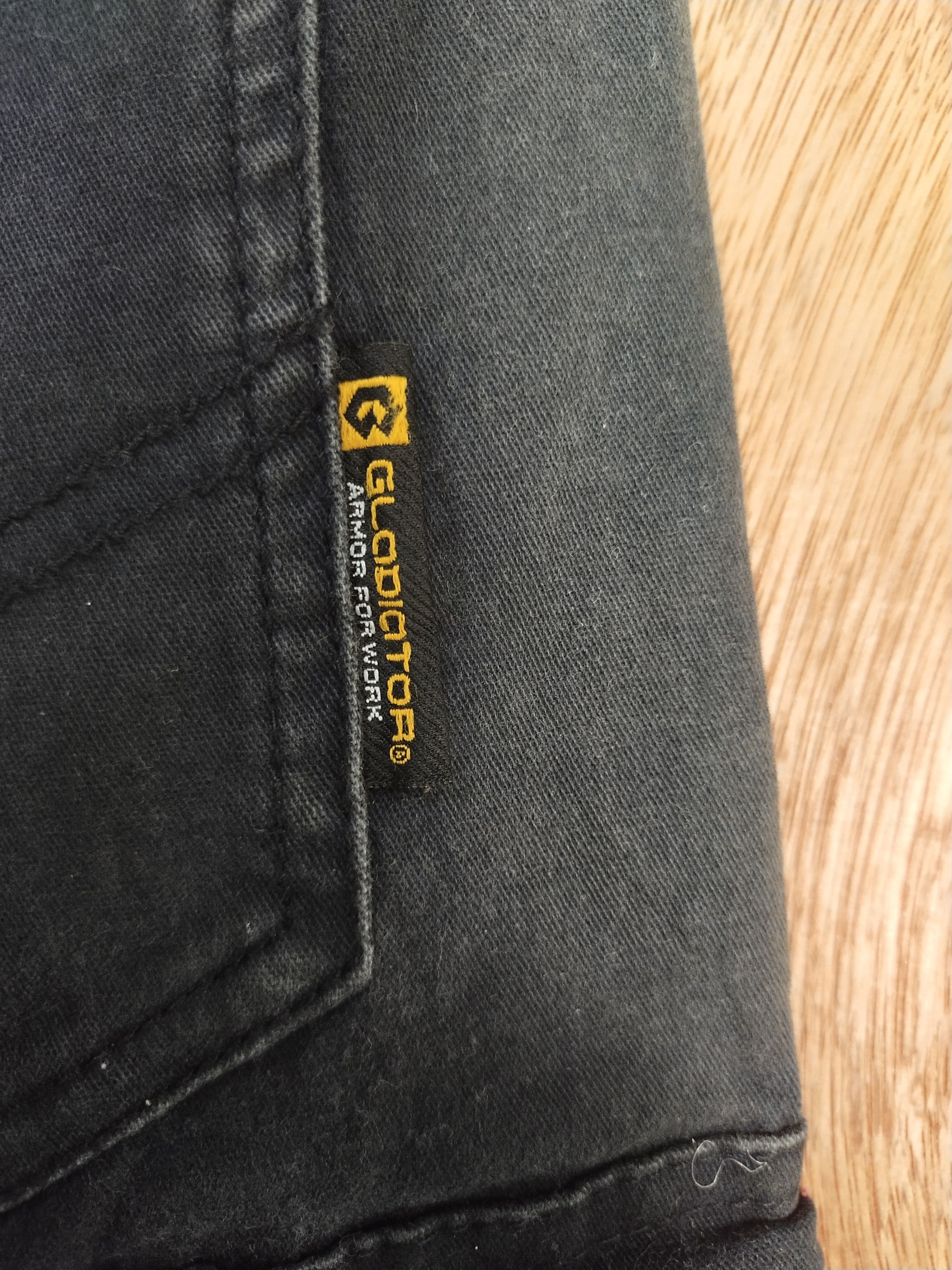 Japanese Brand Gladiator black multipocket utility cargo pants #S136 Size US 33 - 9 Thumbnail