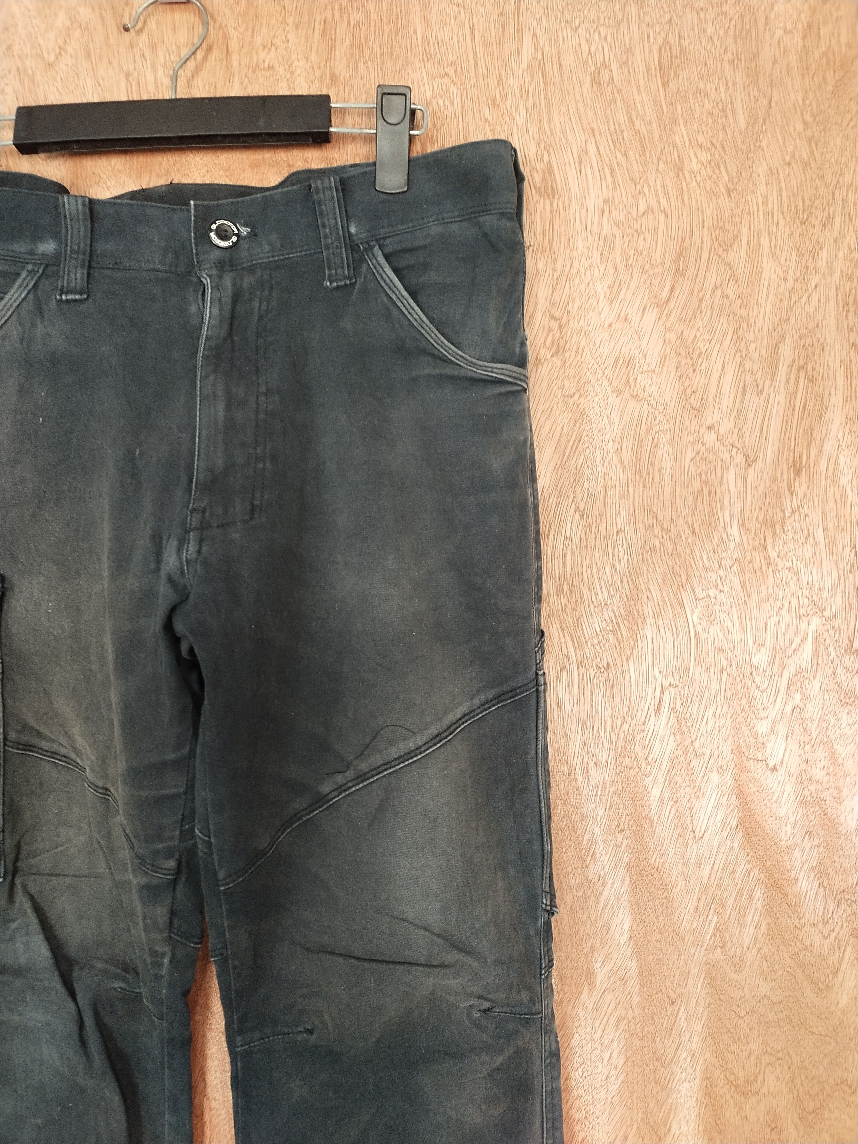 Japanese Brand Gladiator black multipocket utility cargo pants #S136 Size US 33 - 4 Thumbnail