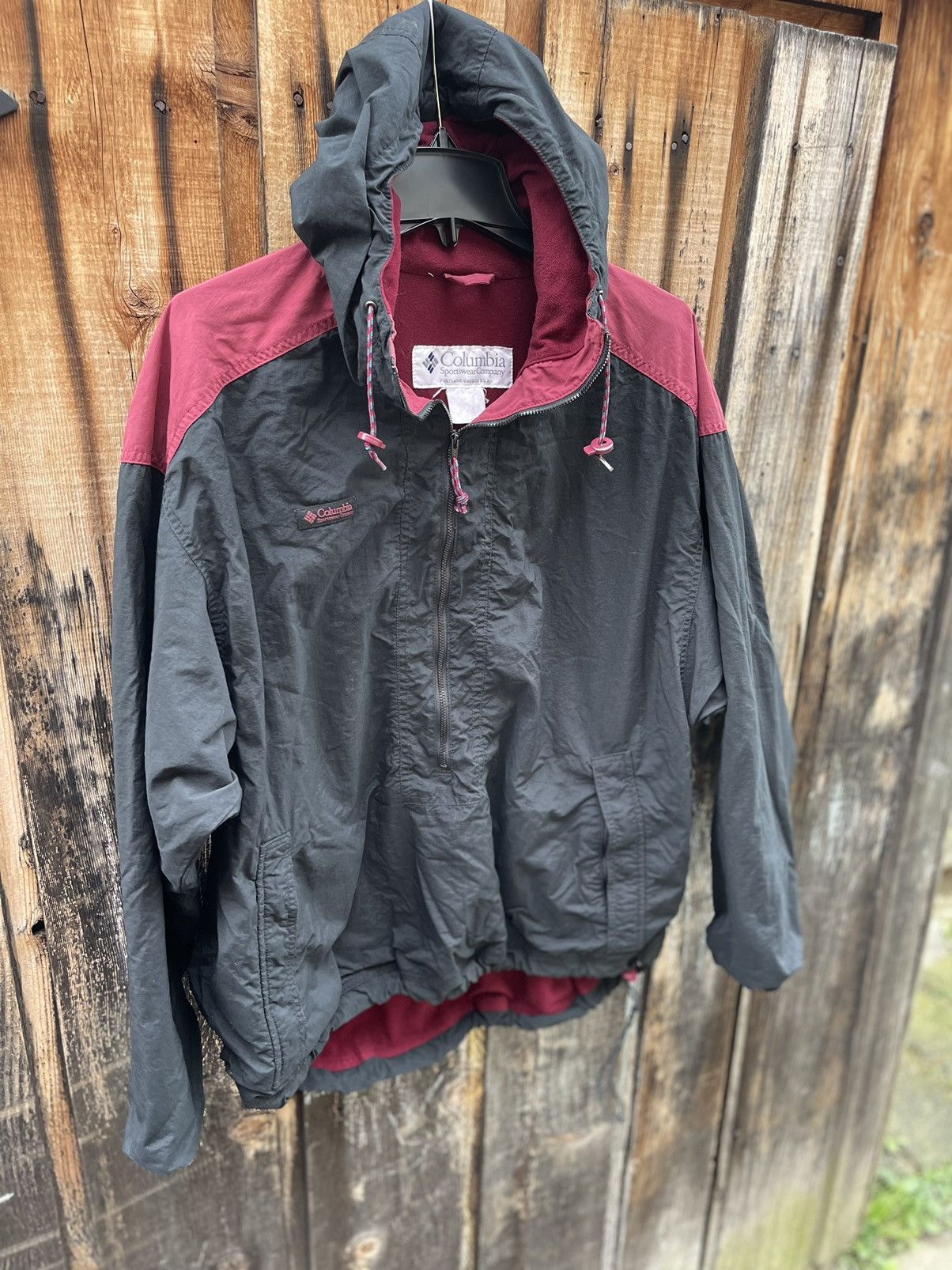 Vintage columbia windbreaker clearance