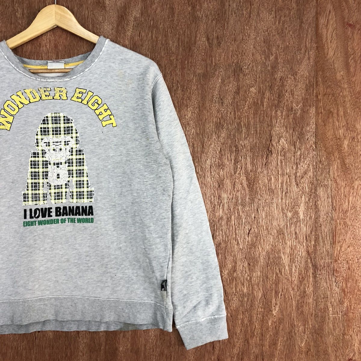 Japanese Brand Wonder Eight king kong like bape ripped Sweatshirt #H300 Size US M / EU 48-50 / 2 - 5 Thumbnail