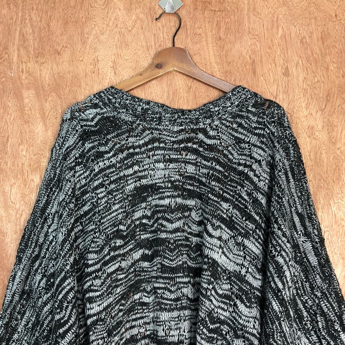 Homespun Knitwear Moussy Black cardigan japan streetwear Knitwear #H236 Size US L / EU 52-54 / 3 - 12 Thumbnail