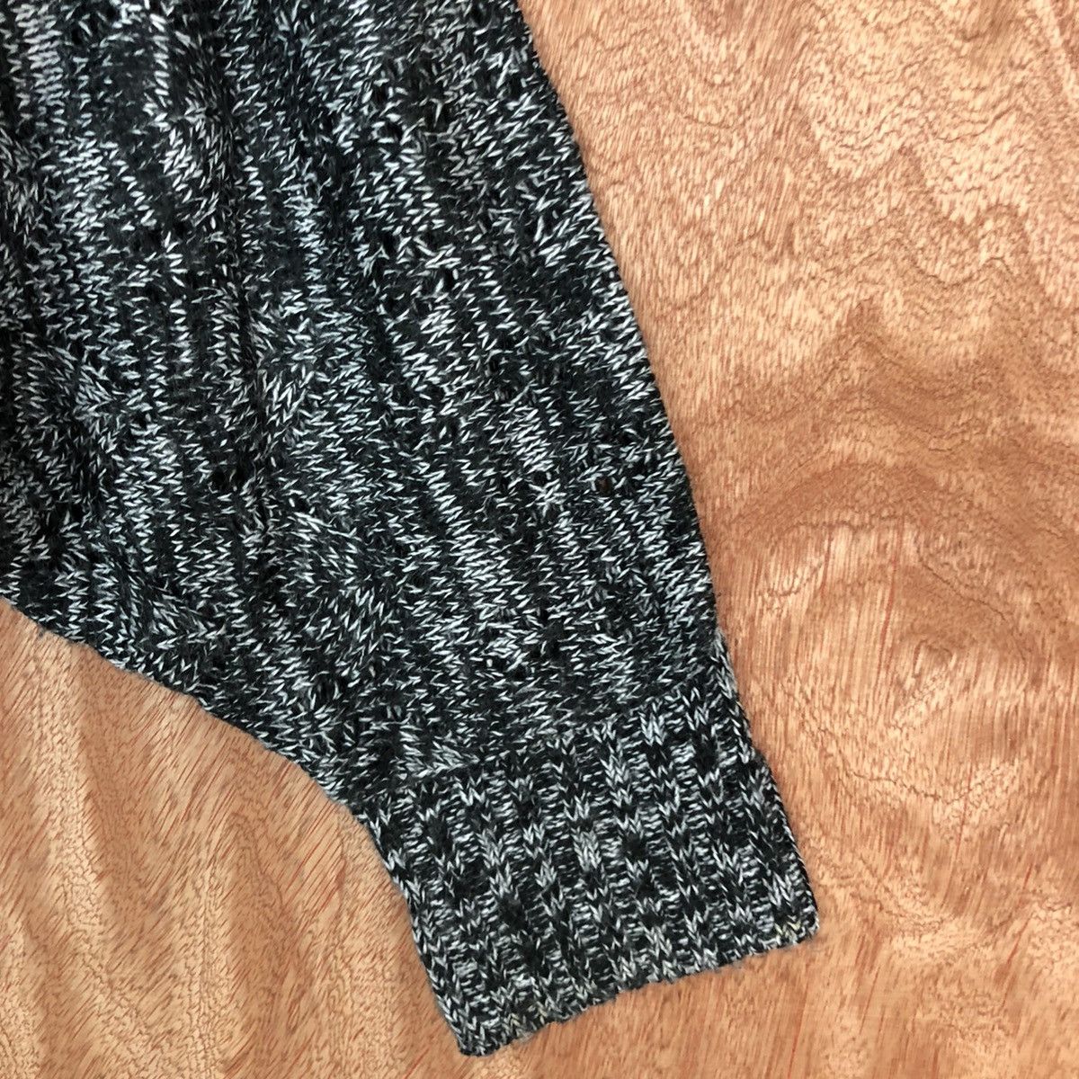 Homespun Knitwear Moussy Black cardigan japan streetwear Knitwear #H236 Size US L / EU 52-54 / 3 - 4 Thumbnail