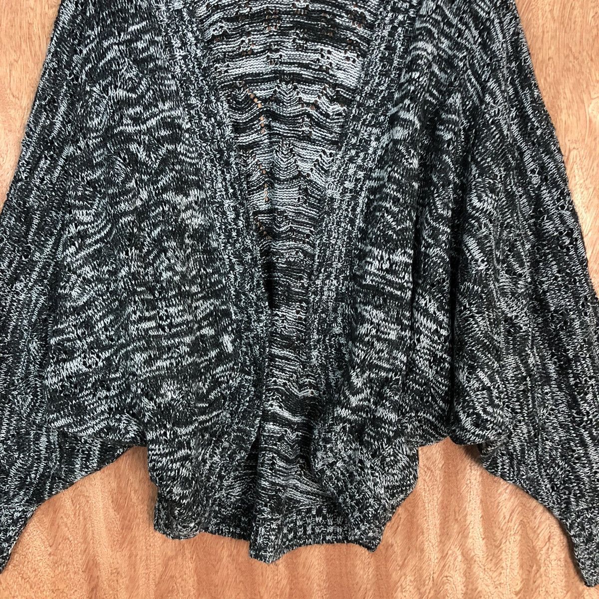 Homespun Knitwear Moussy Black cardigan japan streetwear Knitwear #H236 Size US L / EU 52-54 / 3 - 8 Thumbnail