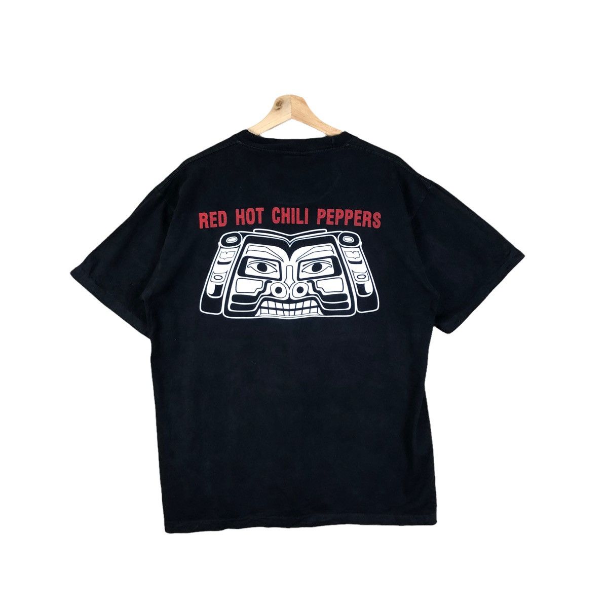 Band Tees × Vintage Vintage Red Hot Chili Peppers Band Tees Black Large Size US L / EU 52-54 / 3 - 8 Thumbnail