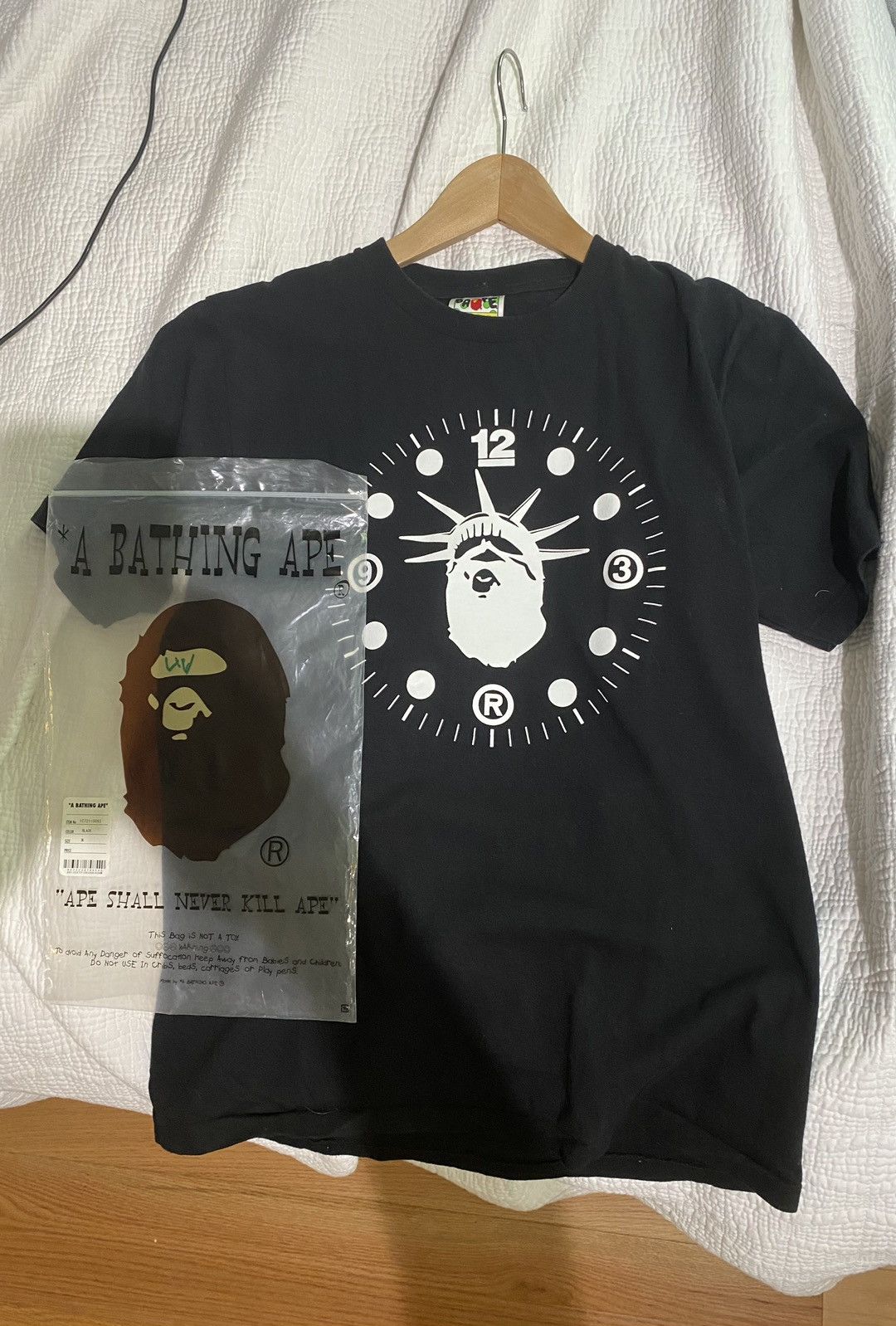 Bape Bape Clock Shirt Size US M / EU 48-50 / 2 - 6 Thumbnail