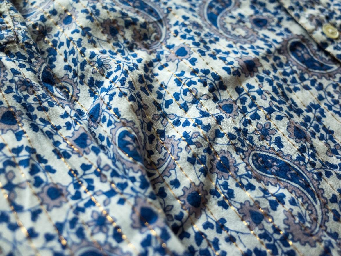 Needles Needles Gold Ribbon Paisley Shirt Size US L / EU 52-54 / 3 - 3 Thumbnail