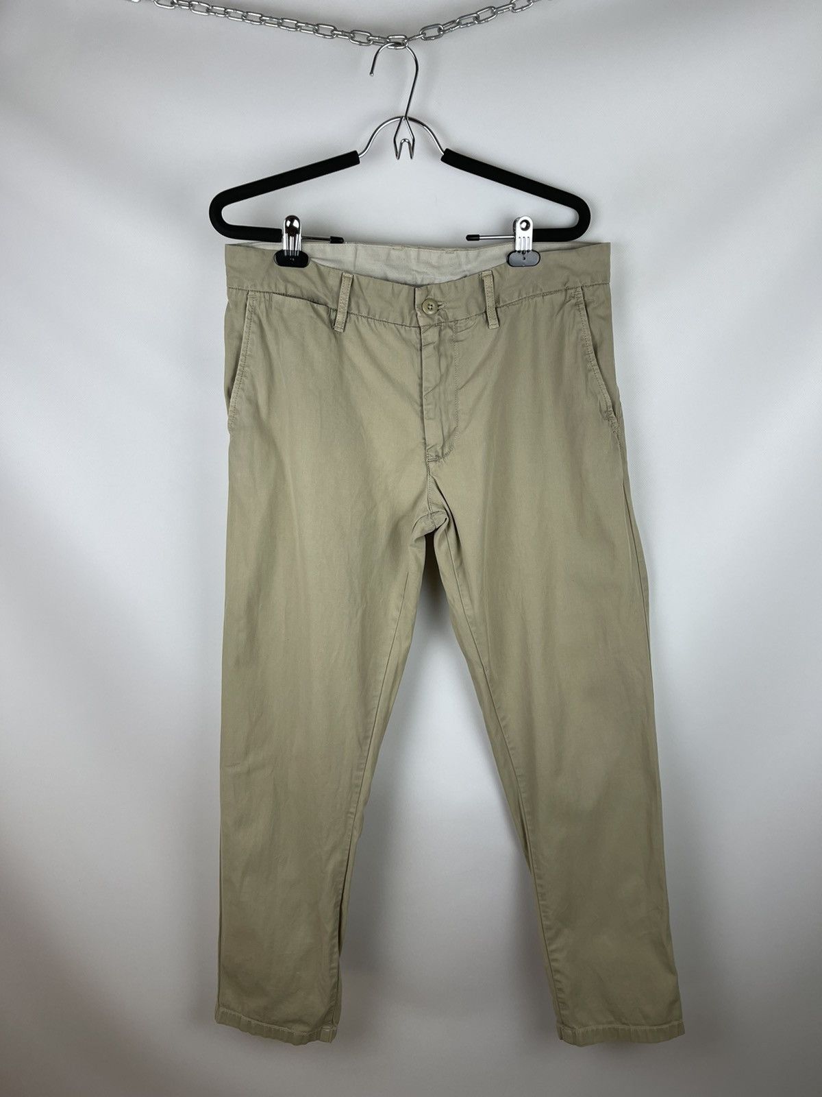 Carhartt Carhartt WIP vintage Johnson pants chino casual Size US 32 / EU 48 - 2 Thumbnail