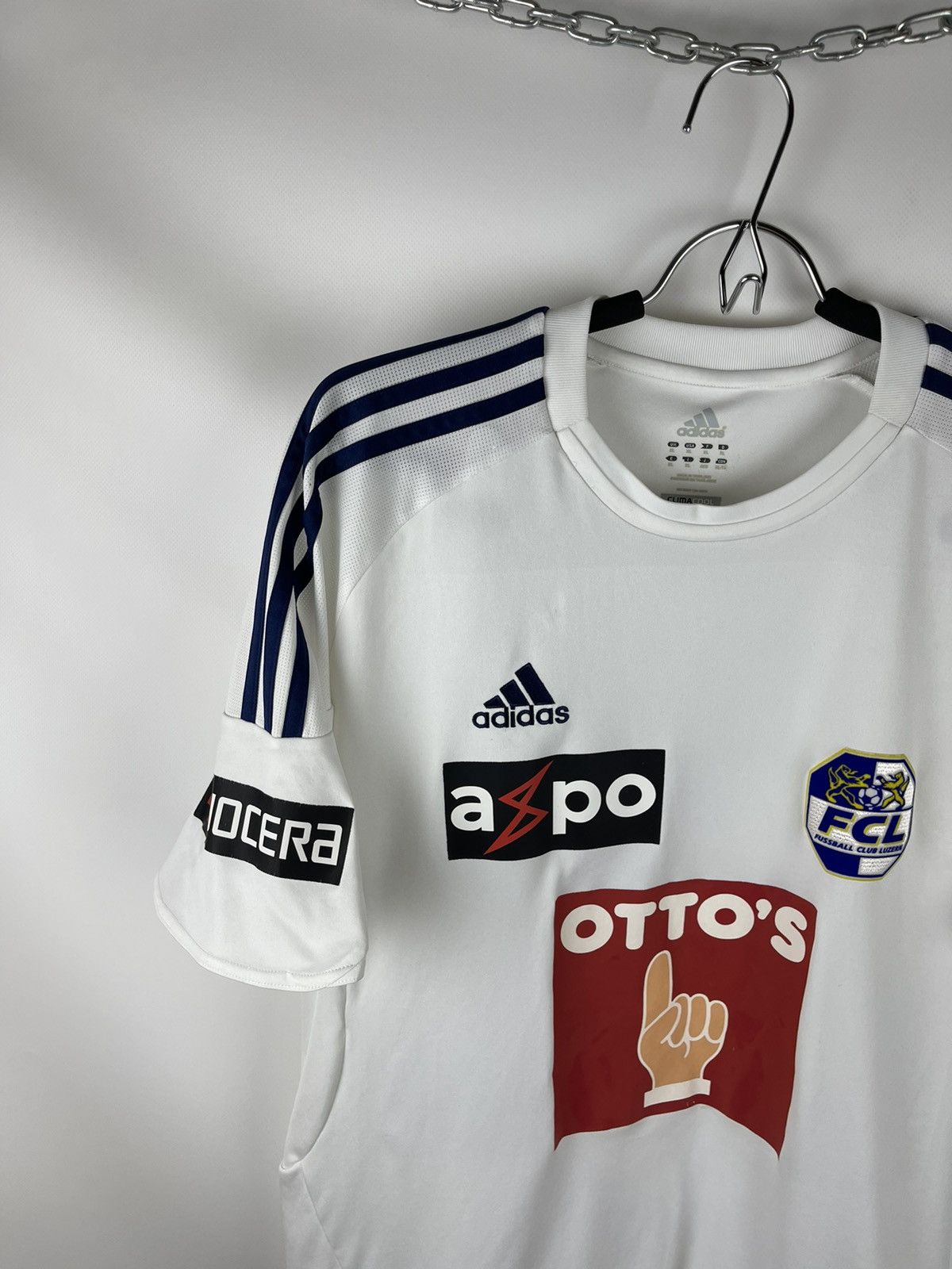 Adidas Adidas FC Lucern 2011 2013 #1 David Zibung goalkeeper jrsy Size US XL / EU 56 / 4 - 3 Thumbnail