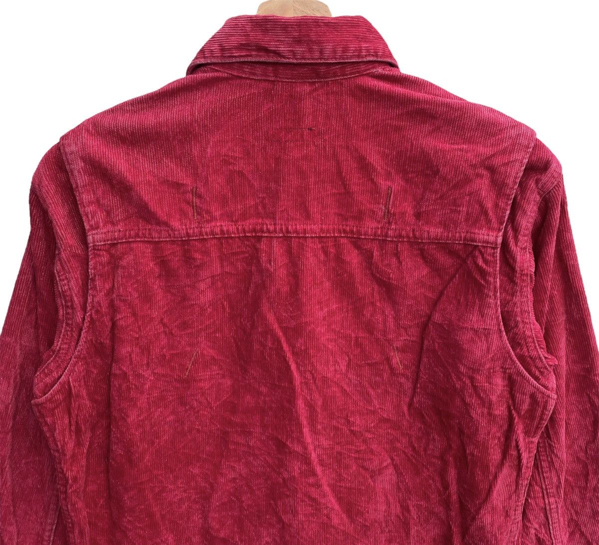 Designer × Johnbull × Vintage Vtg John Bull ‘The American Spirit’ Corduroy Denim Jacket Size US M / EU 48-50 / 2 - 9 Thumbnail
