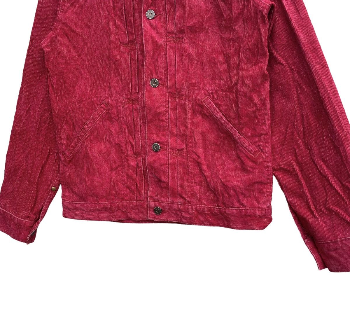 Designer × Johnbull × Vintage Vtg John Bull ‘The American Spirit’ Corduroy Denim Jacket Size US M / EU 48-50 / 2 - 7 Thumbnail