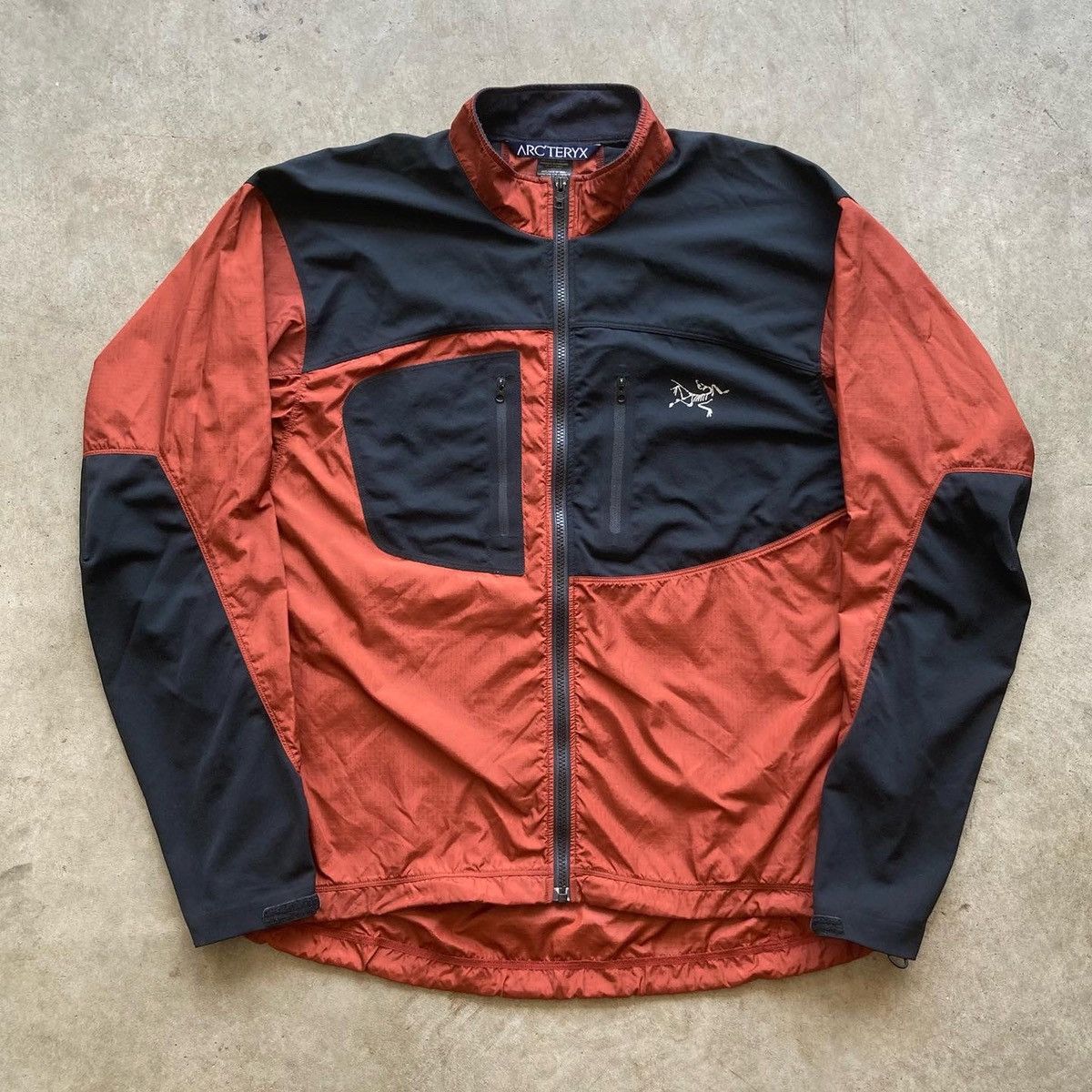 Arc'Teryx Arcteryx Tau Light Windbreaker Rust Mens Large | Grailed