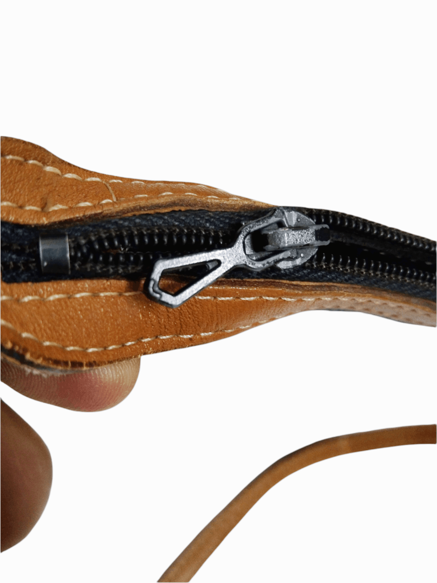 Andre Courreges COURREGES VINTAGE LEATHER MINI CROSSBODY SLING Size ONE SIZE - 9 Thumbnail