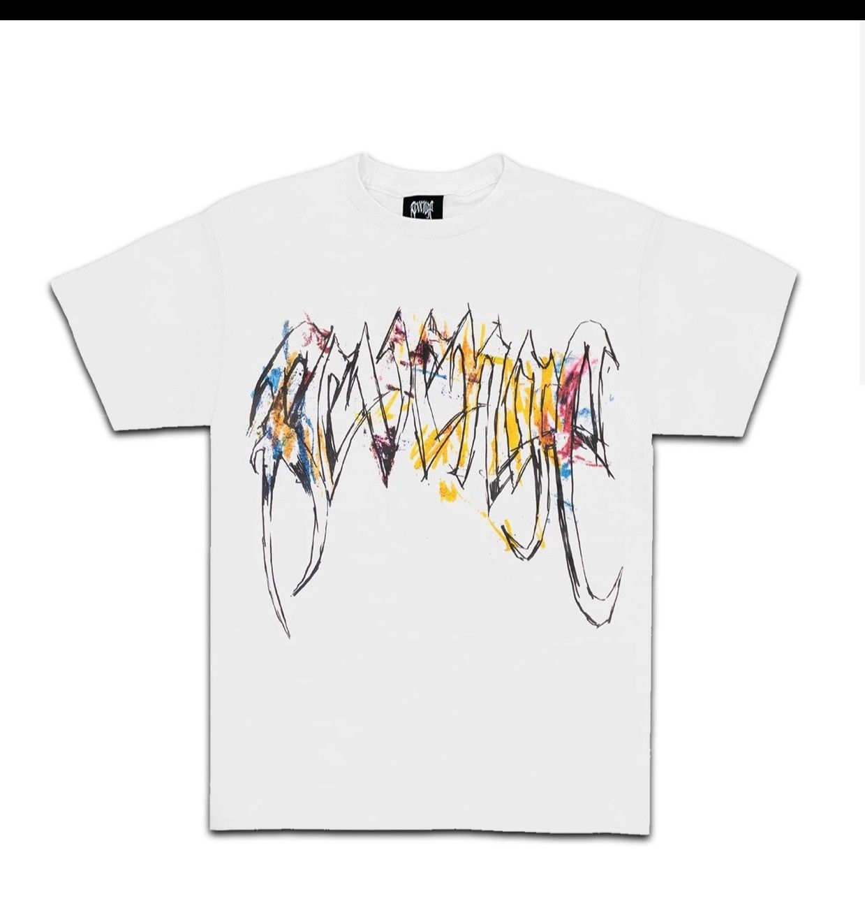 Revenge Revenge X Lil Durk - “Painting” White T-Shirt Size US XL / EU 56 / 4 - 6 Thumbnail