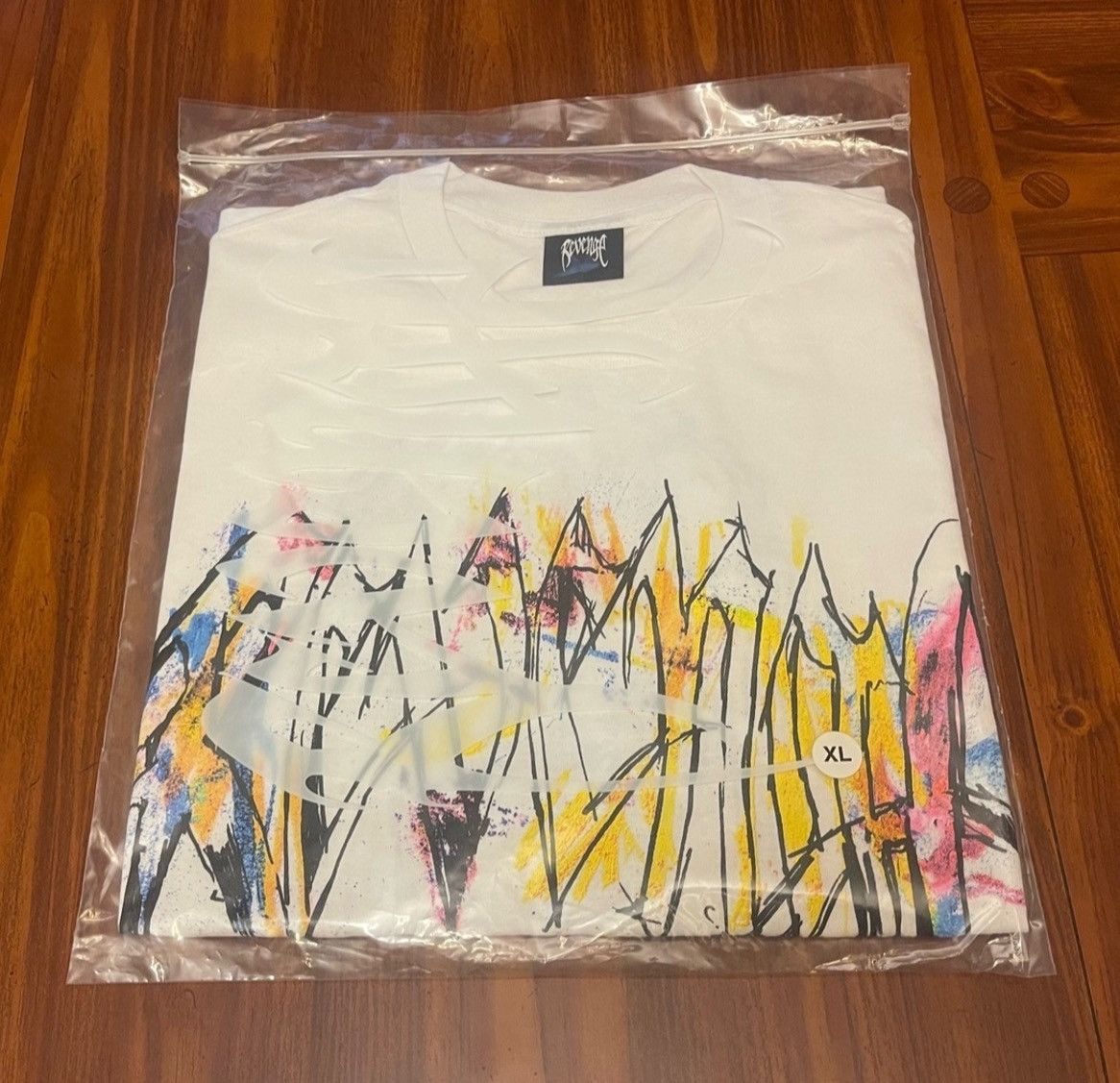 Revenge Revenge X Lil Durk - “Painting” White T-Shirt Size US XL / EU 56 / 4 - 3 Thumbnail