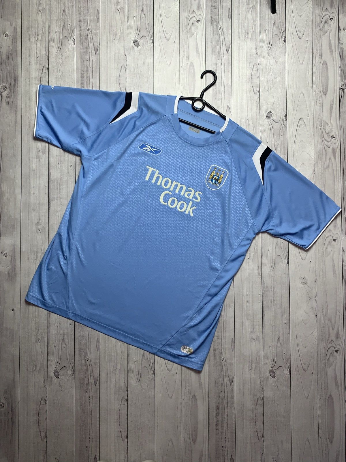 Vintage soccer jersey Manchester City reebok size XXL