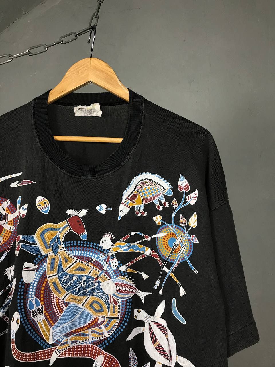 Vintage Art animal American vintage tee Size US XXL / EU 58 / 5 - 2 Thumbnail
