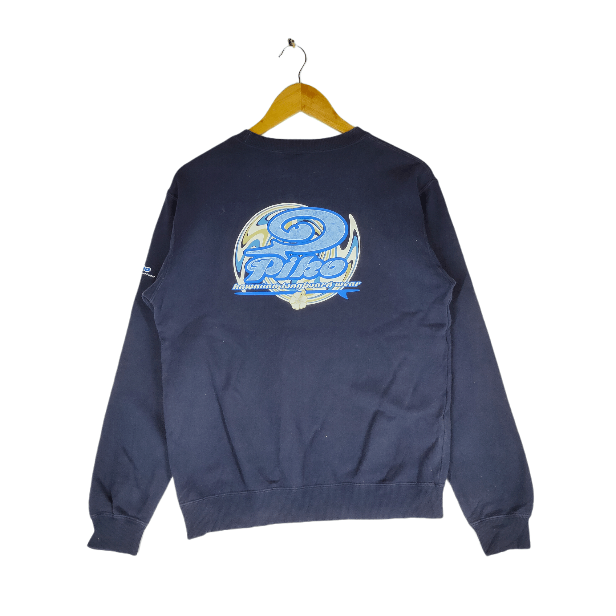 Other Rare🔥PIKO Big Logo Surfing Longboard Msize Sweatshirt Size US M / EU 48-50 / 2 - 1 Thumbnail