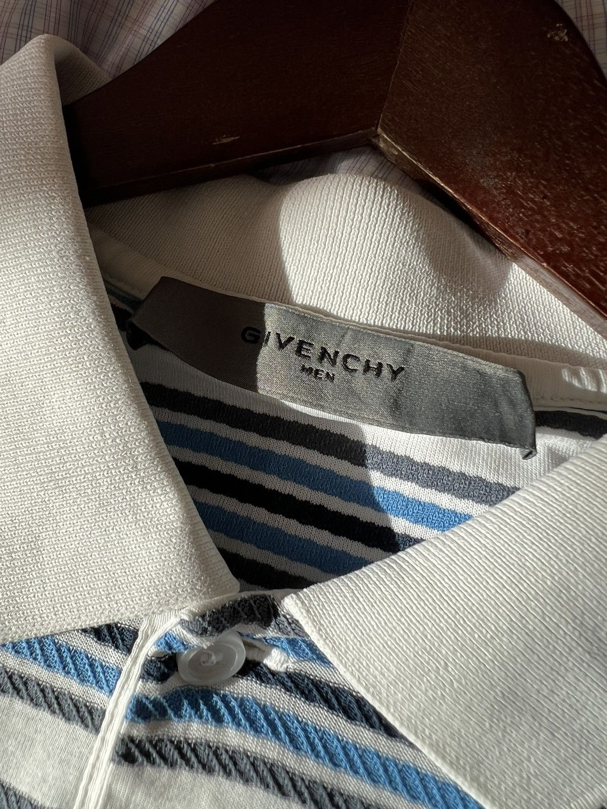 Givenchy Givenchy Classic White Polo Shirt Size US M / EU 48-50 / 2 - 6 Thumbnail