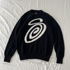 Stussy Curly S Sweater | Grailed