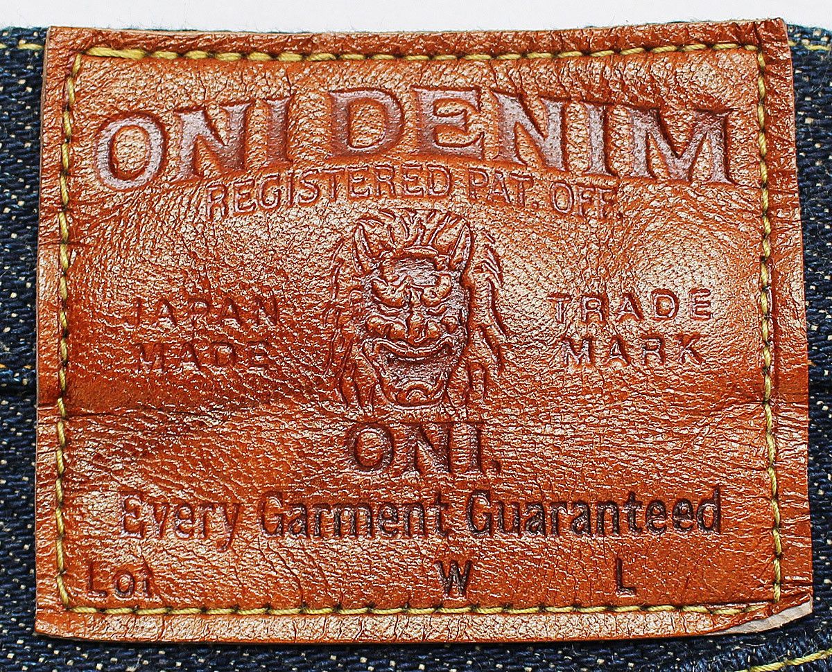 Oni Secret Denim Neat Straight" ONI-246ZR-SV